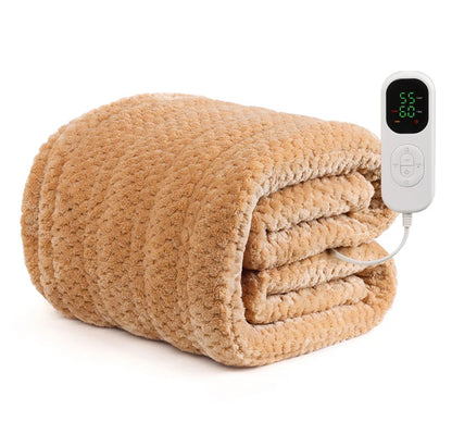 Winter King Size Electric Heated Blanket – 8kg Thick Warmth for Double or Single Bed